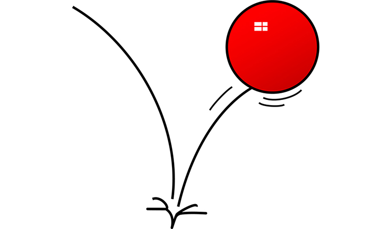 ball bounce resilient