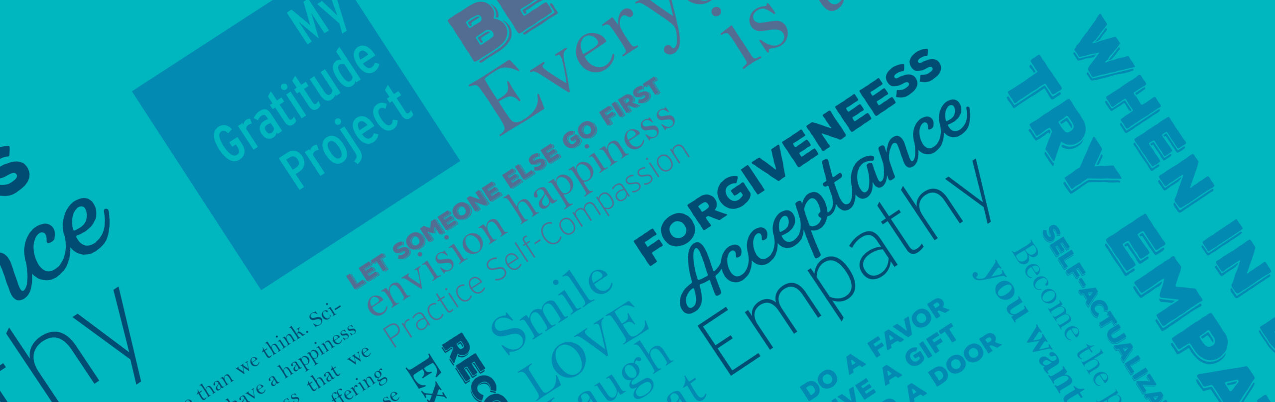 let someone else go first as expression of empathy and gratitude