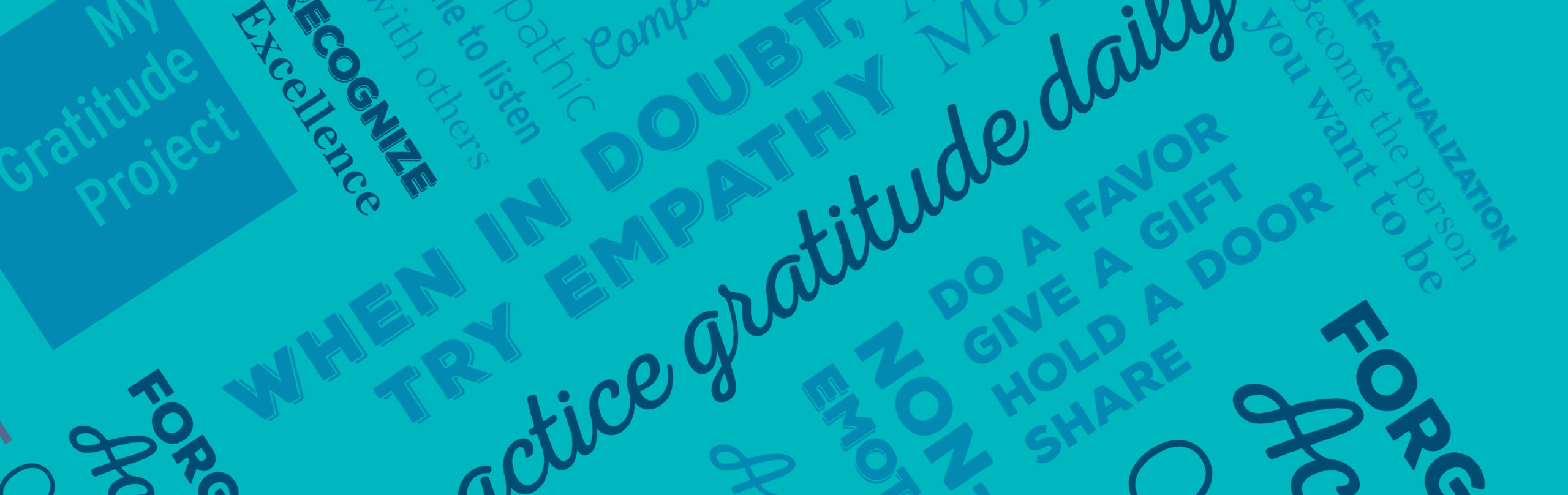 when in doubt try empathy for My Gratitude Project