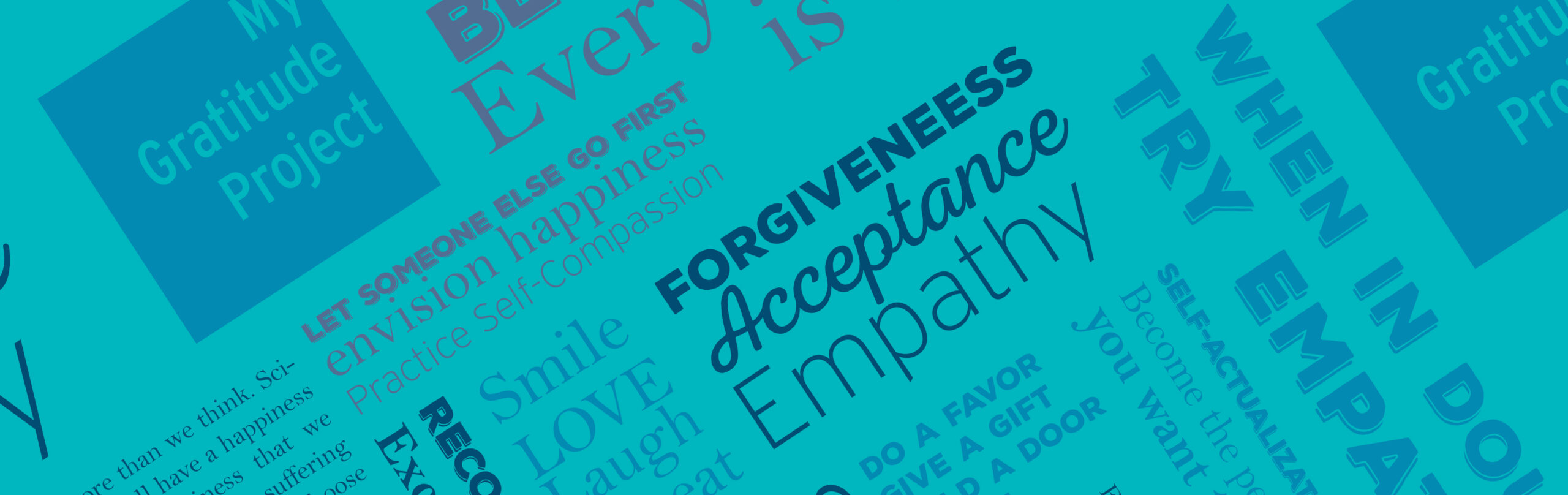 practice self compassion for My Gratitude Project