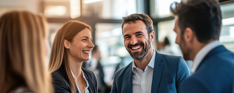 team with leadership maturing engaging with each other