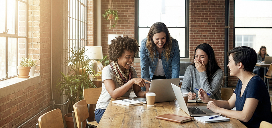 To build leadership success, Susan brings together her team